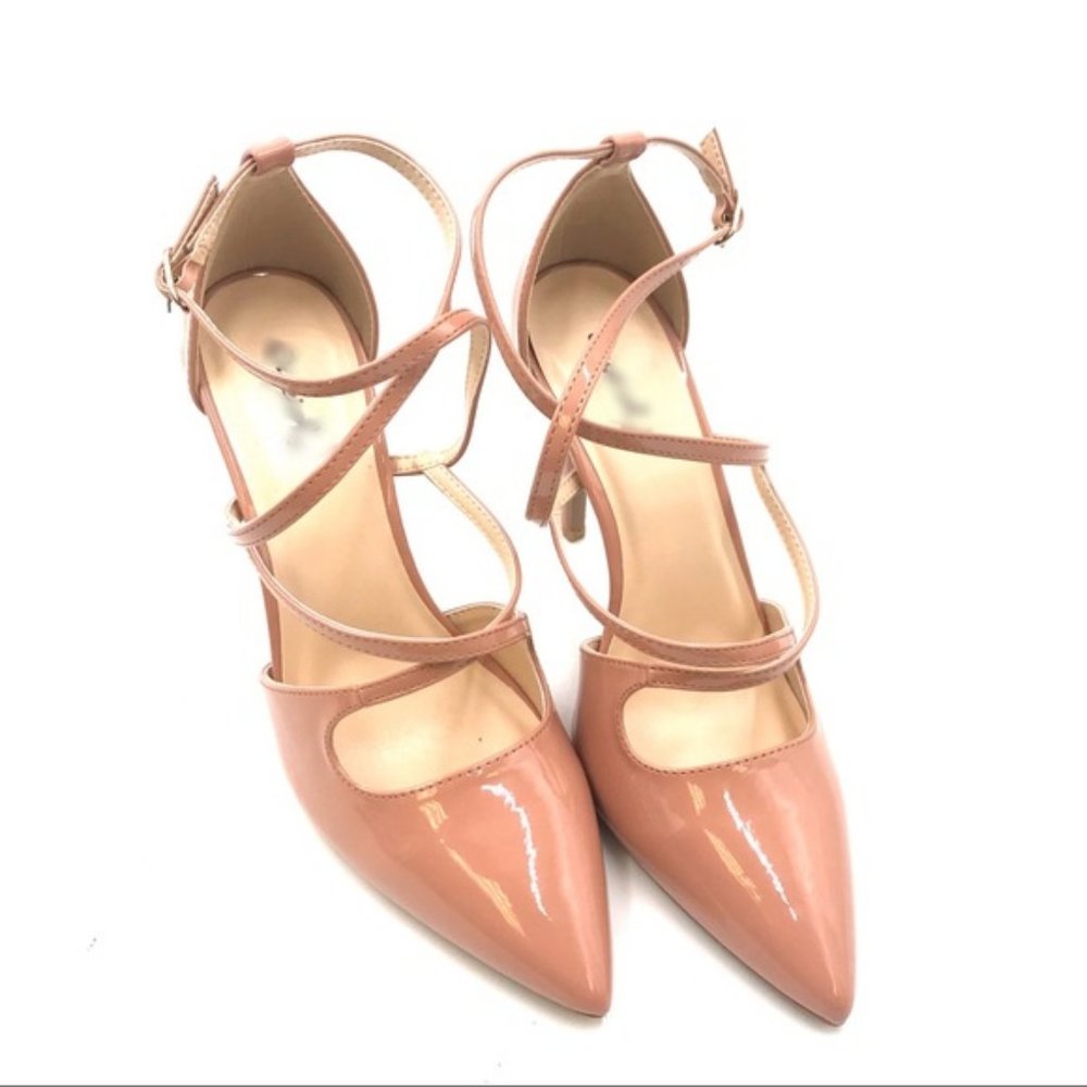 Pointy Toe Pump in Dusty Blush - Picture 4 of 7